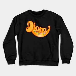 Dianna popular girls first name. Personalized personalised customised name Dianna Crewneck Sweatshirt